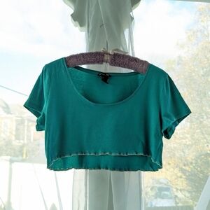 💚🟢💚 GREEN WITH ENVY CROP 💚🟢💚